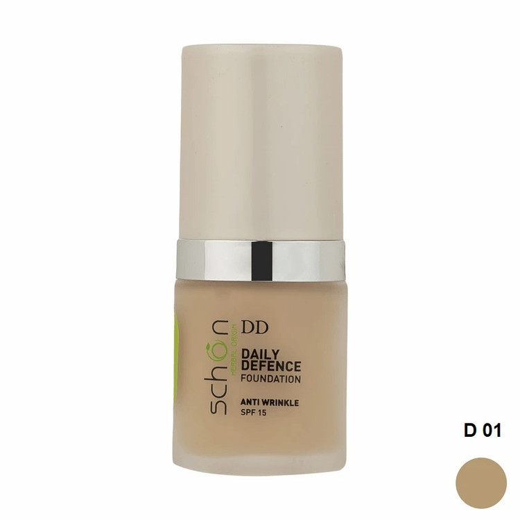 خرید اینترنتی کرم پودر دیلی دیفنس مدل D01 شون حجم 30 میلی لیتر از چاوک آنلاین شاپ