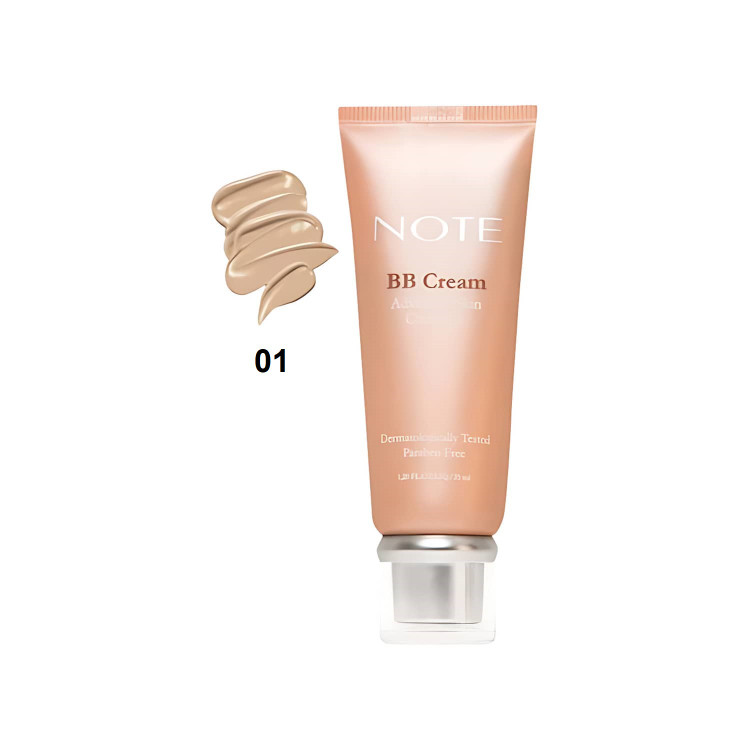 خرید اینترنتی کرم پودر بی بی نوت رنگ 01 حجم 35 میلی لیتر از چاوک آنلاین شاپ