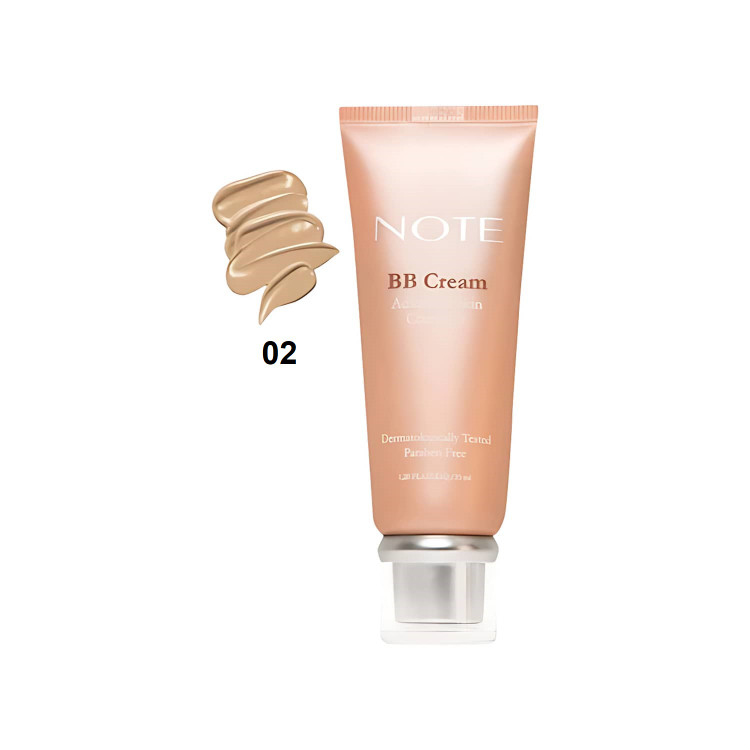 خرید اینترنتی کرم پودر بی بی نوت رنگ 02 حجم 35 میلی لیتر از چاوک آنلاین شاپ