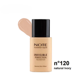 خرید اینترنتی کرم پودر فلوئیدی نوت رنگ 120 مدل Invisible Perfection حجم 35 میلی لیتر از چاوک آنلاین شاپ