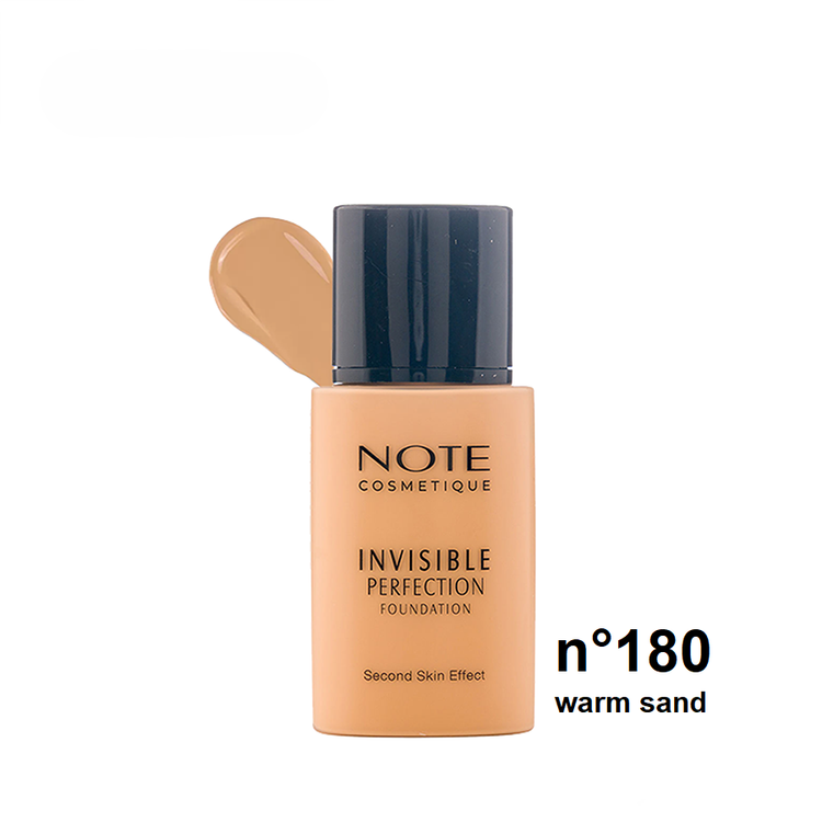 خرید اینترنتی کرم پودر فلوئیدی نوت رنگ 180 مدل Invisible Perfection حجم 35 میلی لیتر از چاوک آنلاین شاپ