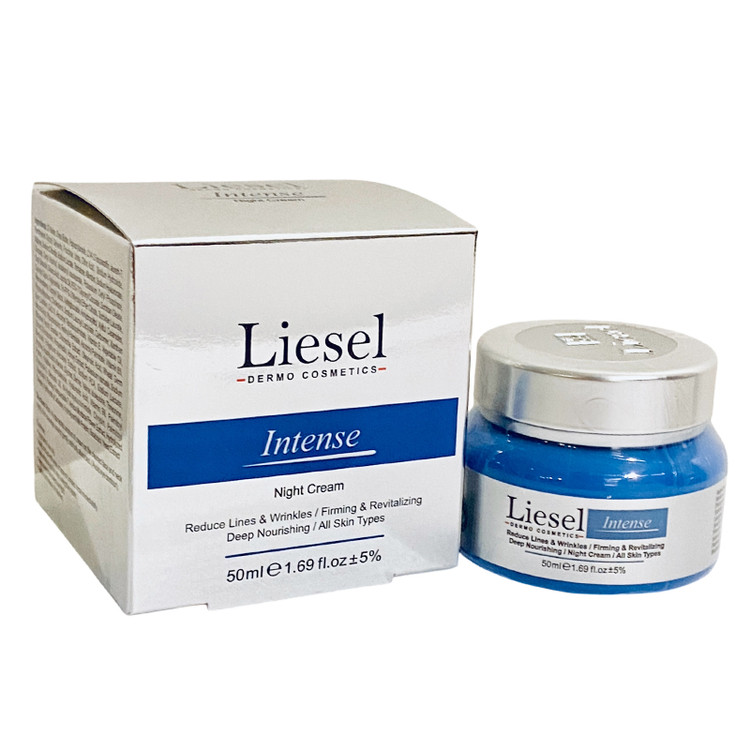 خرید اینترنتی کرم شب ضد چروک قوی اینتنس لایسل حجم 50 میلی لیتر از چاوک آنلاین شاپ