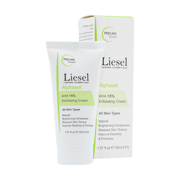خرید اینترنتی کرم لایه بردار AHA 15% آلفاسل لایسل 30 میلی لیتر از چاوک آنلاین شاپ